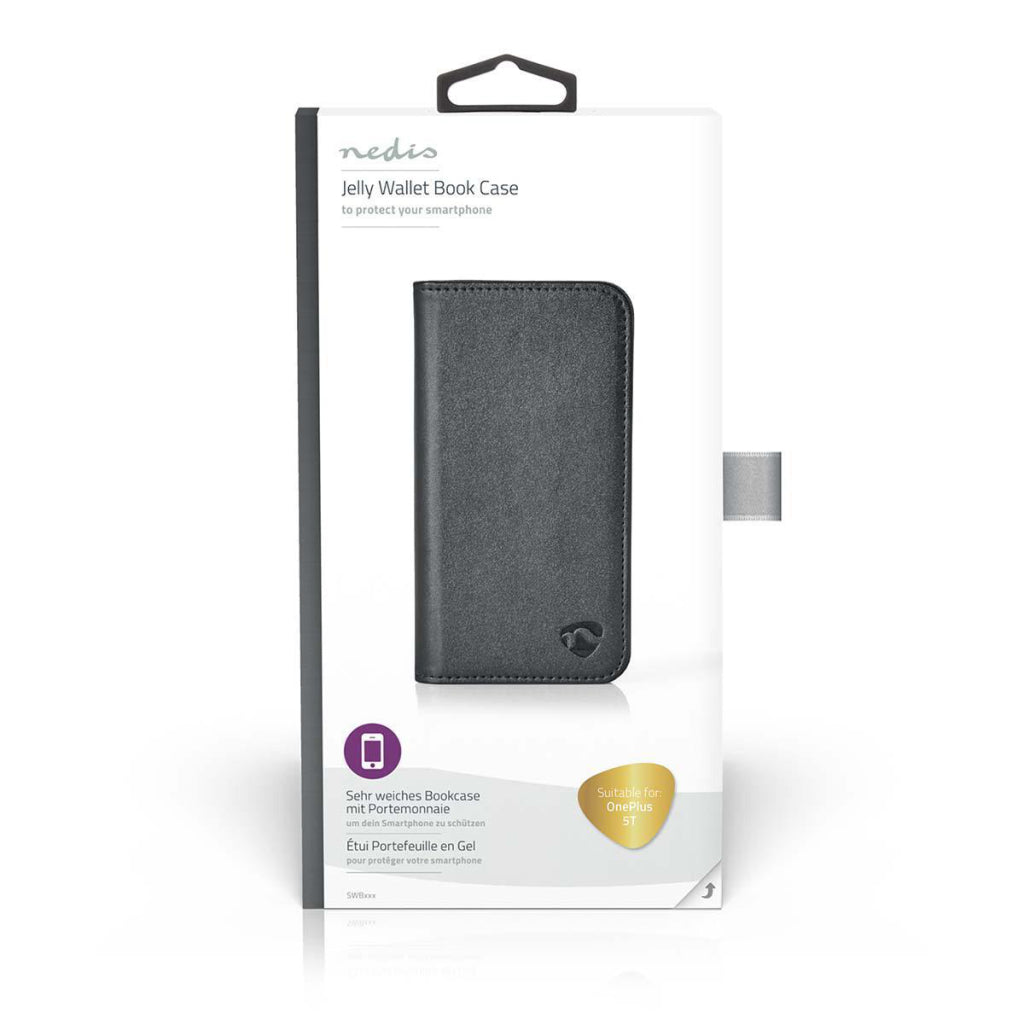 Nedis swb50002bk wallet book for oneplus 5t black