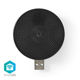 Nedis wificdpc10bk wireless doorbell receiver accessory for wificdp10gy usb