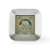 Nedis katr105si hygrometer temperature meter time touch-screen