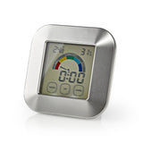 Nedis katr105si hygrometer temperature meter time touch-screen