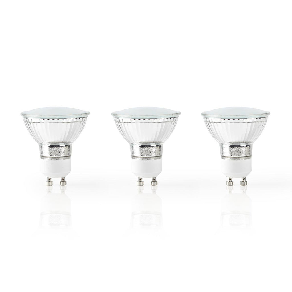 NEDIS WIFILW30CRGU10 WI-FI SMART LED-lampa varm till Cool White GU10 3-Pack
