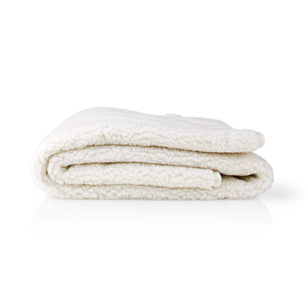 Nedis PEBL120CWT1 Electric blanket Onderstop 150 x 80 cm 3 Heat Settings Indicator Light Overs Protection
