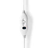 Nedis PEBL120CWT1 Electric blanket Onderstop 150 x 80 cm 3 Heat Settings Indicator Light Overs Protection