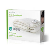 Nedis PEBL120CWT1 Electric blanket Onderstop 150 x 80 cm 3 Heat Settings Indicator Light Overs Protection