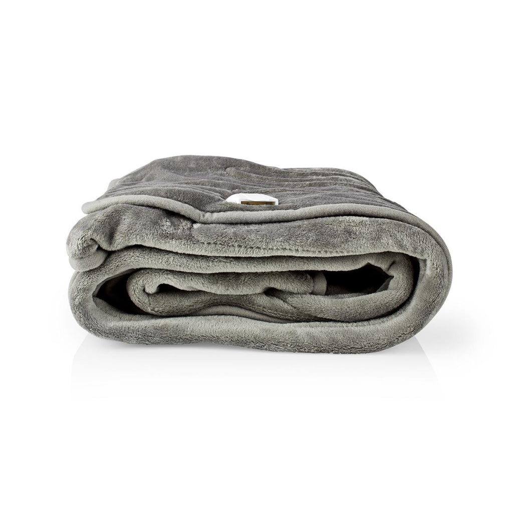 Nedis PEBL140CWT Coperta elettrica superiore coperta superiore 180 x 130 cm 9 file di calore Indicatore di surriscaldamento della luce protezione