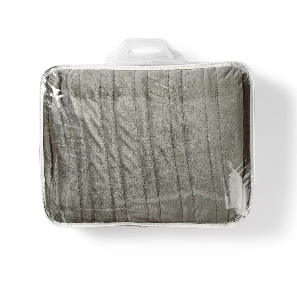 Nedis PEBL140CWT Coperta elettrica superiore coperta superiore 180 x 130 cm 9 file di calore Indicatore di surriscaldamento della luce protezione