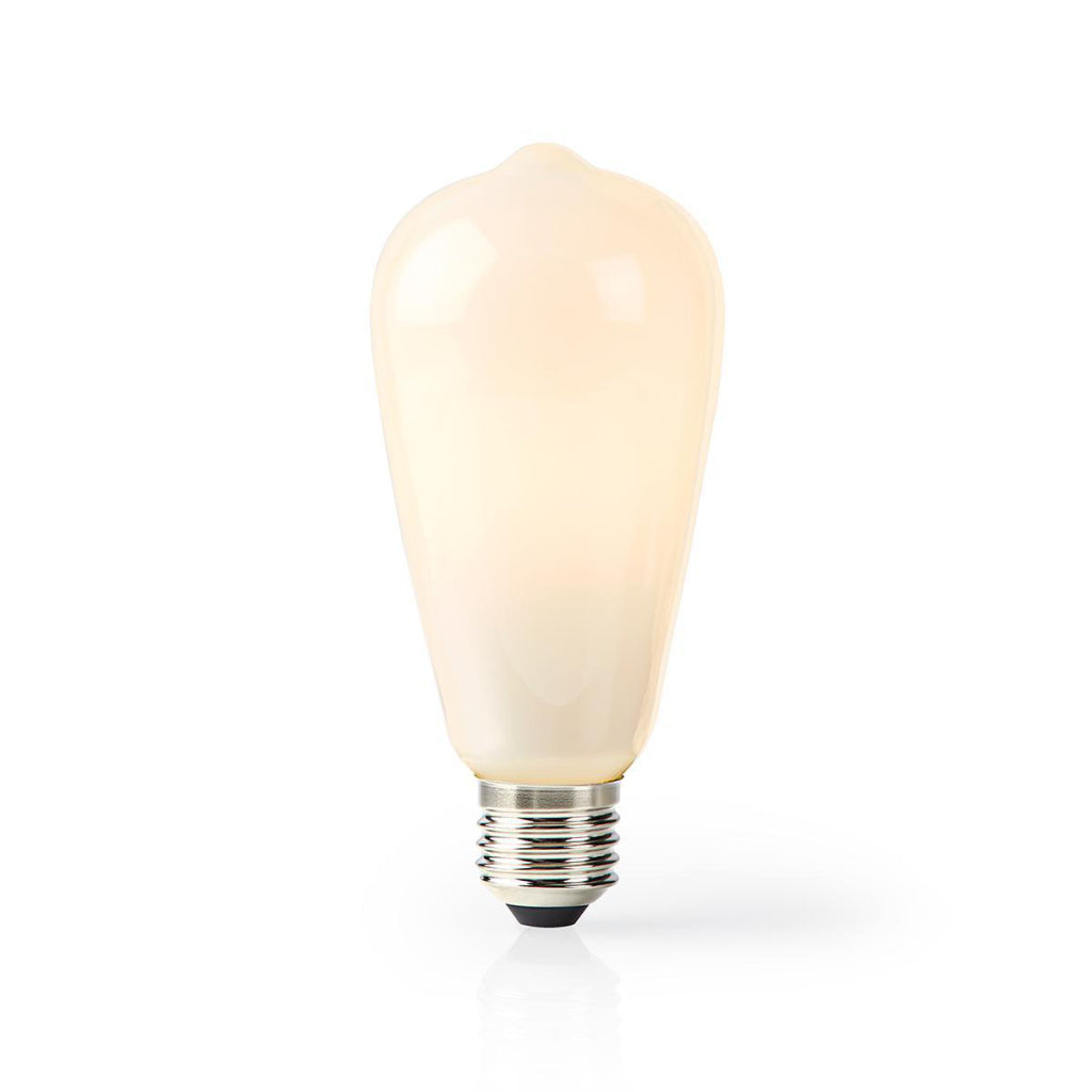 Nedis Wifilf11WTST64 Wi-Fi Smart LED lamp E27 ST64 5 W 500 Lm White