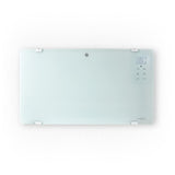 Nedis Wifihtpl20fwt smart convector stove with Wi-Fi Thermostat Glass front panel 2000 W white