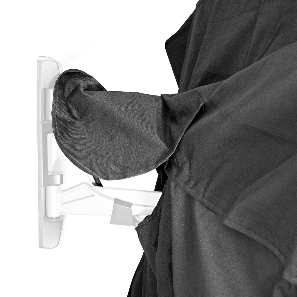 Nedis TVOC5052BK TV protection cover for outdoor 50 52 Excellent quality Oxford cloth separate compartment for remote control Black