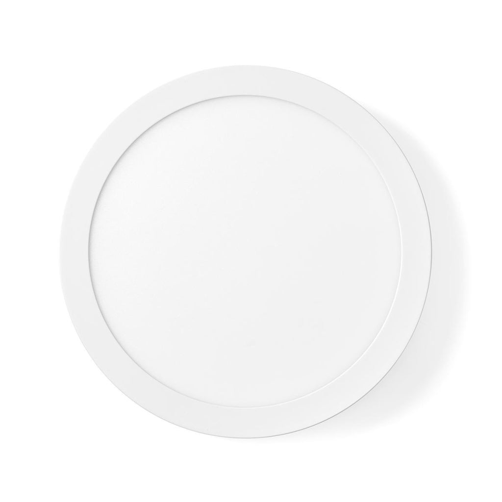 Nedis Wifilaw20WT Wi-Fi Smart ceiling lamp around Oslash; 30 cm warm to cool white 1200 lm 18 W slim design aluminum