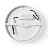 Nedis Wifilaw20WT Wi-Fi Smart ceiling lamp around Oslash; 30 cm warm to cool white 1200 lm 18 W slim design aluminum