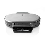 Nedis KAWP110FBK Double waffle iron 2x 14 cm 1200 W black