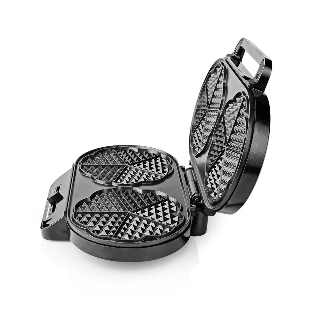 Nedis KAWP110FBK Double waffle iron 2x 14 cm 1200 W black