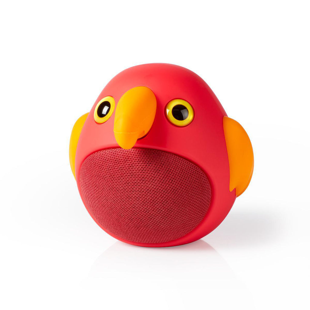 NEDIS SPBT4100RD Animaticks Bluetooth haut-parleur 3 heures Temps de jeu Hands - Calling Free Perry Parrot