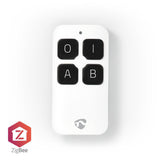 Nedis zbrc10wt smart remote control zigbee 4 buttons including battery white