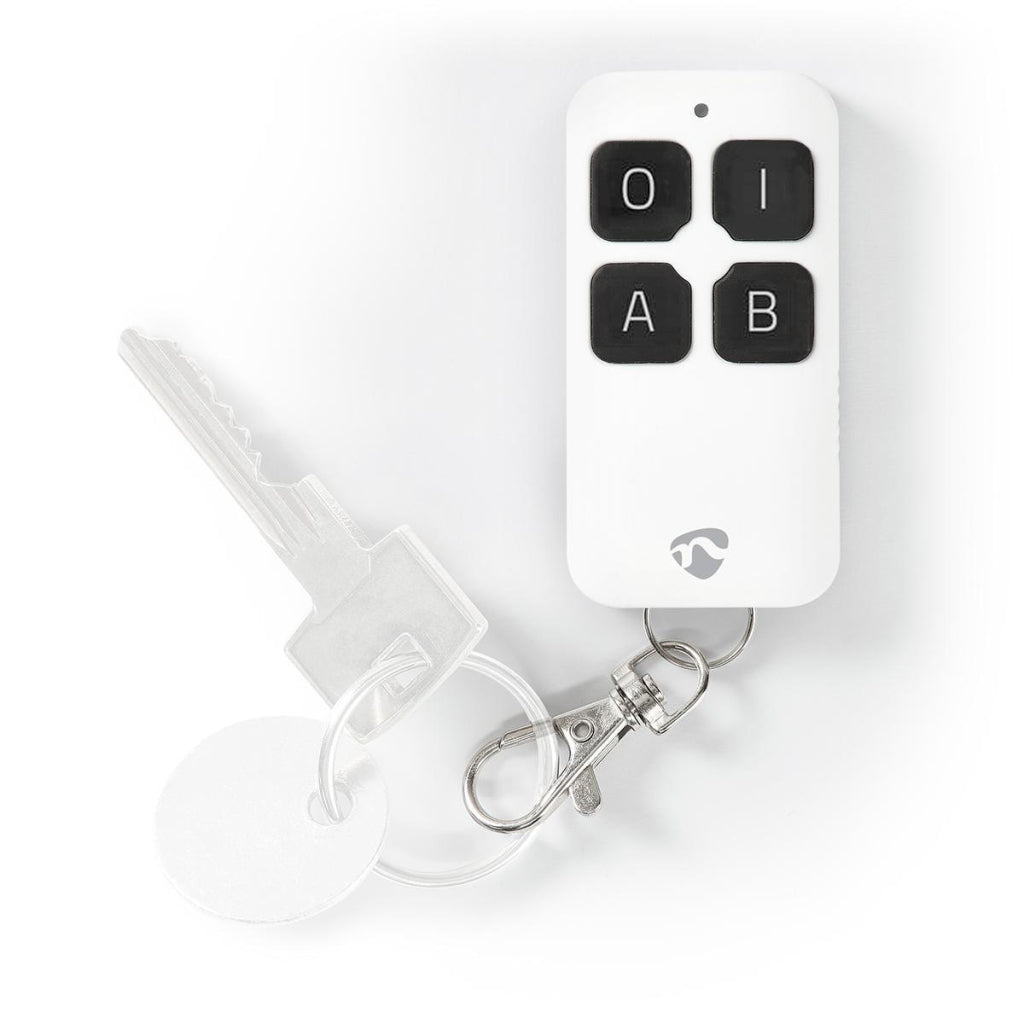 Nedis zbrc10wt smart remote control zigbee 4 buttons including battery white