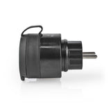 Nedis wifipo110fbk smartlife smart plug wifi ip44 3680w nero