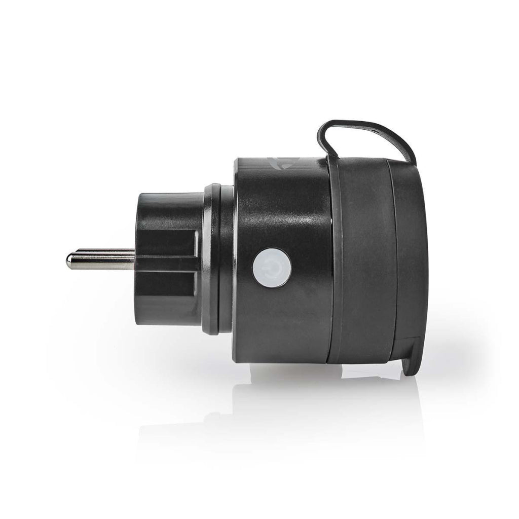 Nedis wifipo110fbk smartlife smart plug wifi ip44 3680w nero