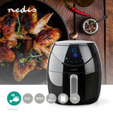 Nedis Kaaf250EBK hot air fryer 6.5L 1800W Black