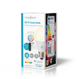 Nedis wifilrc10e27 smartlife vícebarevná lampa wi-fi e27 806 lm 9 w rgb teplá až studená bílá android trade; ios peer