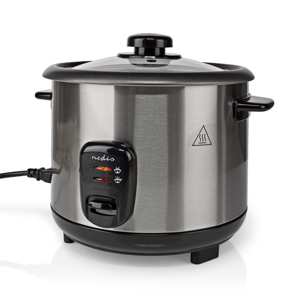 Nedis Karc115al Cooker di riso 1.5L 500W in argento