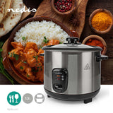 Nedis Karc115al Cooker di riso 1.5L 500W in argento