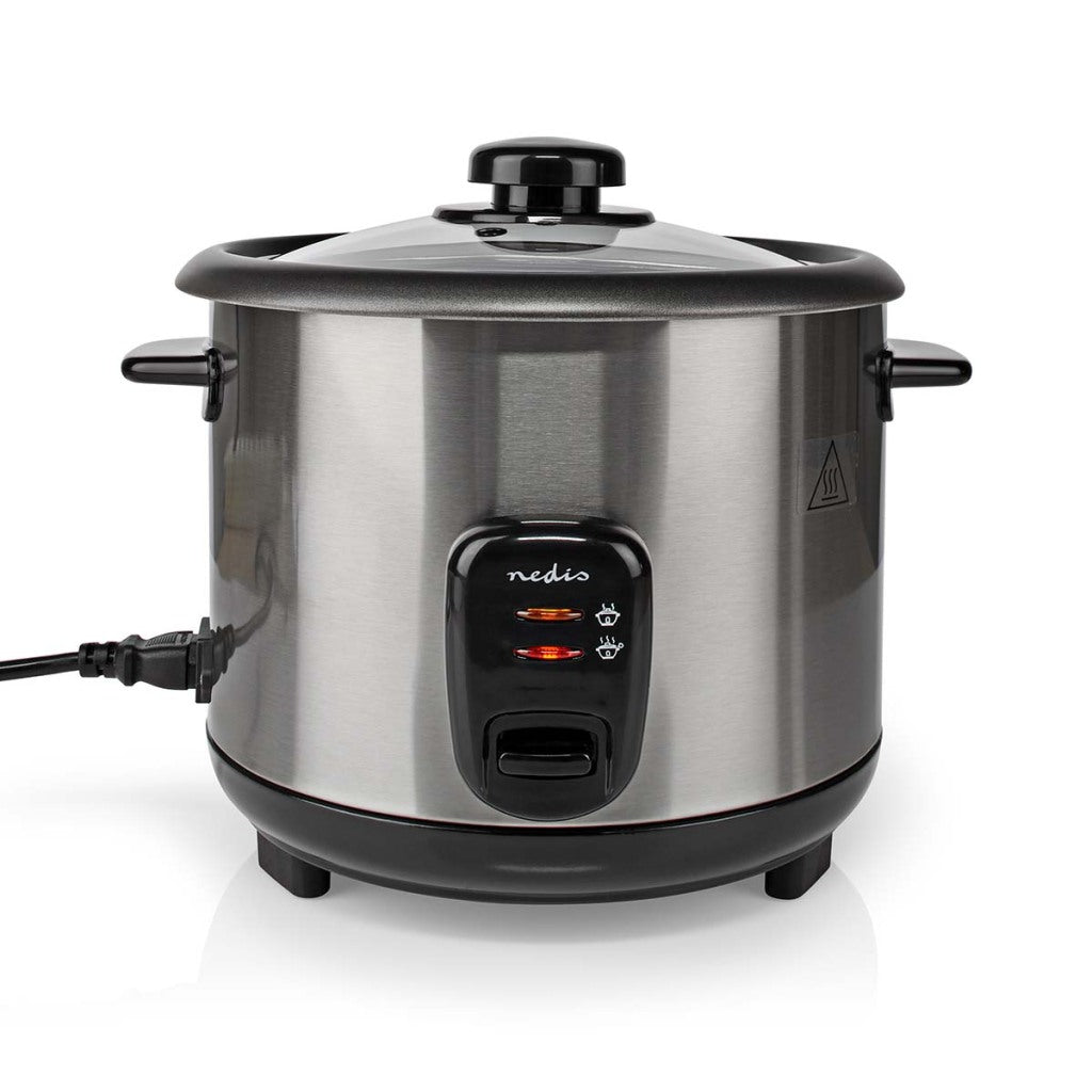 Nedis Karc115al Cooker di riso 1.5L 500W in argento