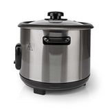 Nedis Karc115al Cooker di riso 1.5L 500W in argento