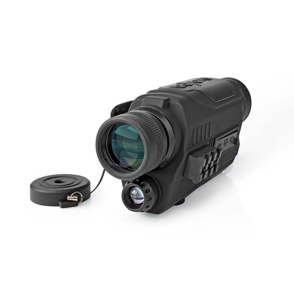 Nedis scbi9000bk monocular magnification: 5 x objective lens diameter: 32 mm field of view: 87 m night vision including travel bag