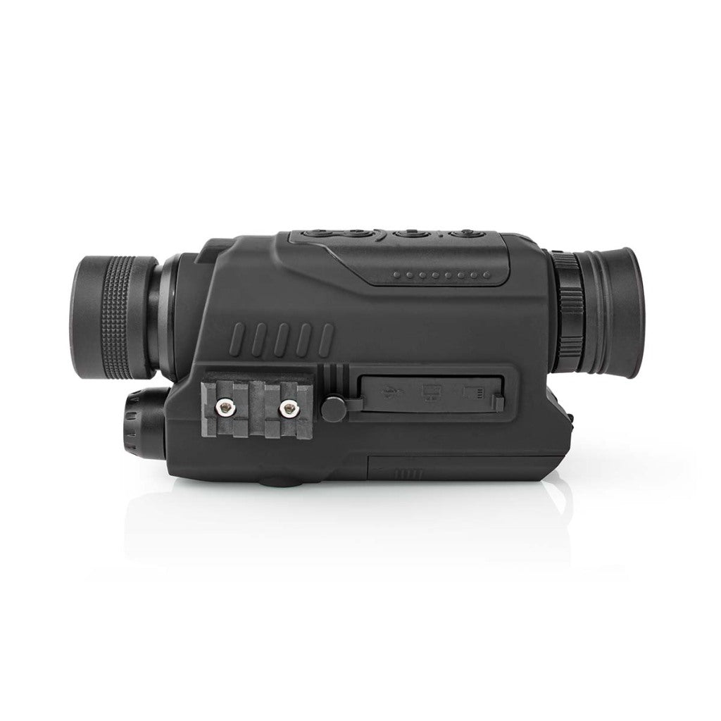 Nedis scbi9000bk monocular magnification: 5 x objective lens diameter: 32 mm field of view: 87 m night vision including travel bag