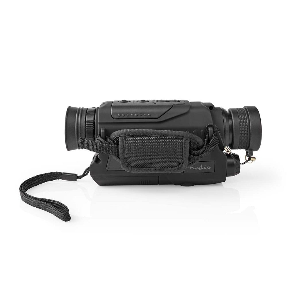Nedis scbi9000bk monocular magnification: 5 x objective lens diameter: 32 mm field of view: 87 m night vision including travel bag