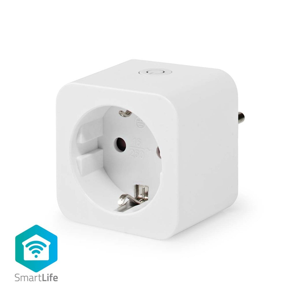 NEDIS WIFIP131FWT SmartLife Smart Plug Wi -fi 1 kusy 3680 W Typ F (Cee 7 3) -10 -45 ° C Android ios bílý