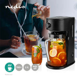 Nedis kaicm200fbk iced coffee iced tea maker filter coffee 2.5 l 6 cups black