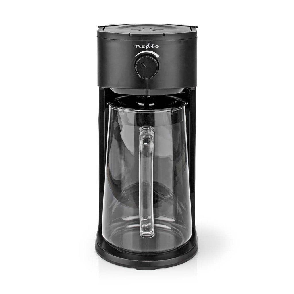 Nedis kaicm200fbk iced coffee iced tea maker filter coffee 2.5 l 6 cups black