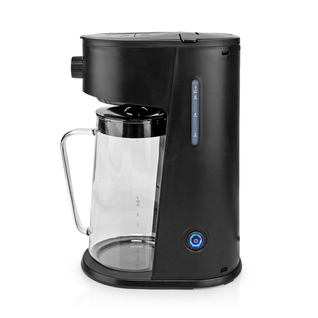 Nedis kaicm200fbk iced coffee iced tea maker filter coffee 2.5 l 6 cups black