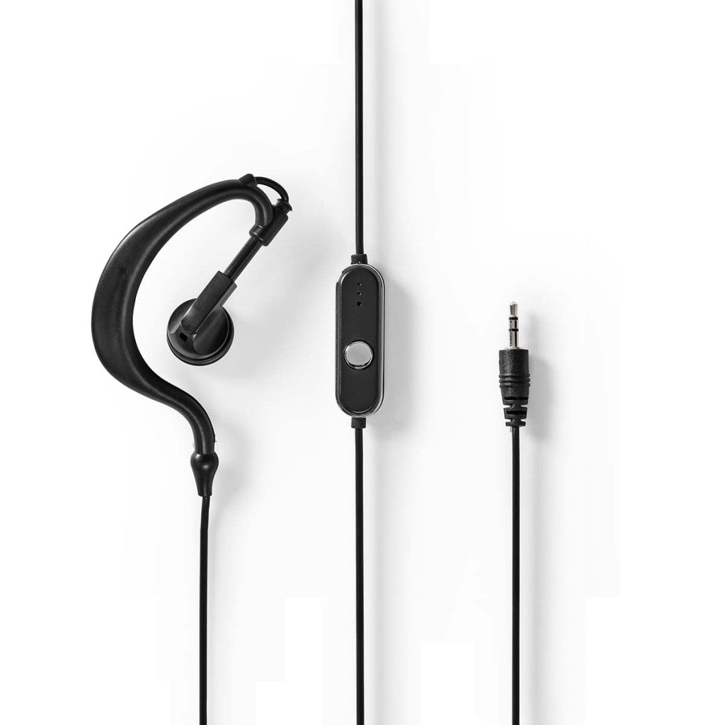 Nedis wltk0610bk walkie talkie set 2 handsets up to 6 km frequency channels: 8 ptt vox up to 3 hours headphone output 2 headsets black