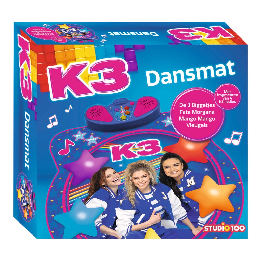 Tapis de danse interactif Studio 100 k3 - sport