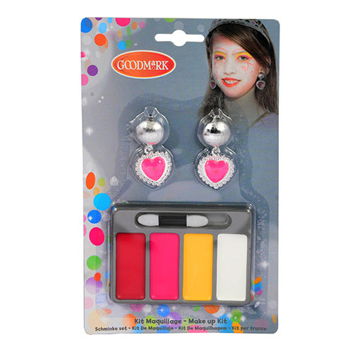 Basic makeup set princess + earrings