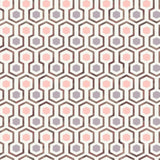 Noordwand Wallpaper gutt Vibes Hexagon Muster rosa a purpur