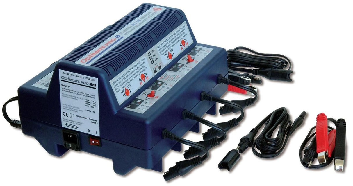 Tecmate acculader optimate pro-8 optimate pro-8 charger