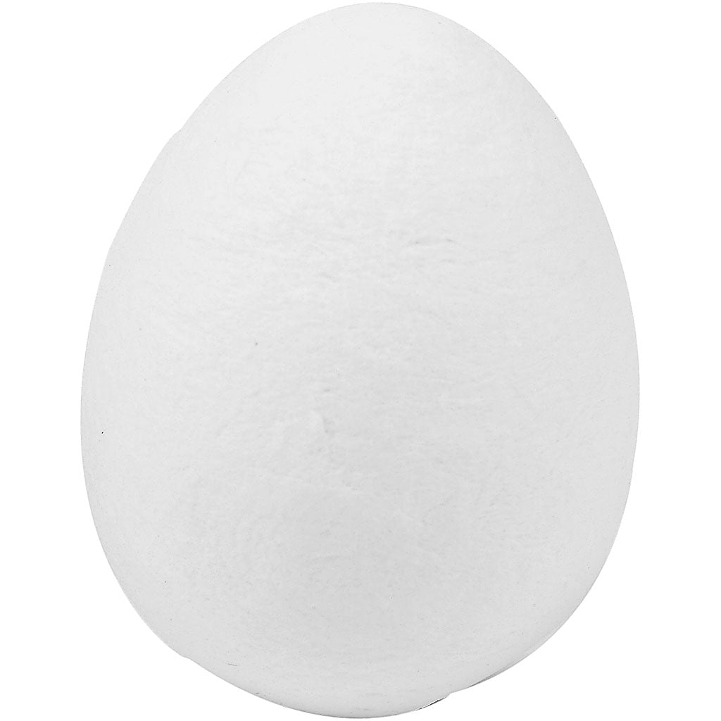 Creativ company egg, h: 47 mm, w: 35 mm, white, 50 pieces 1 box