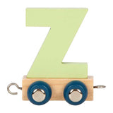 Small foot - wooden letter train polar - z