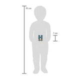 Cos beag - litir adhmaid traein Polar - h