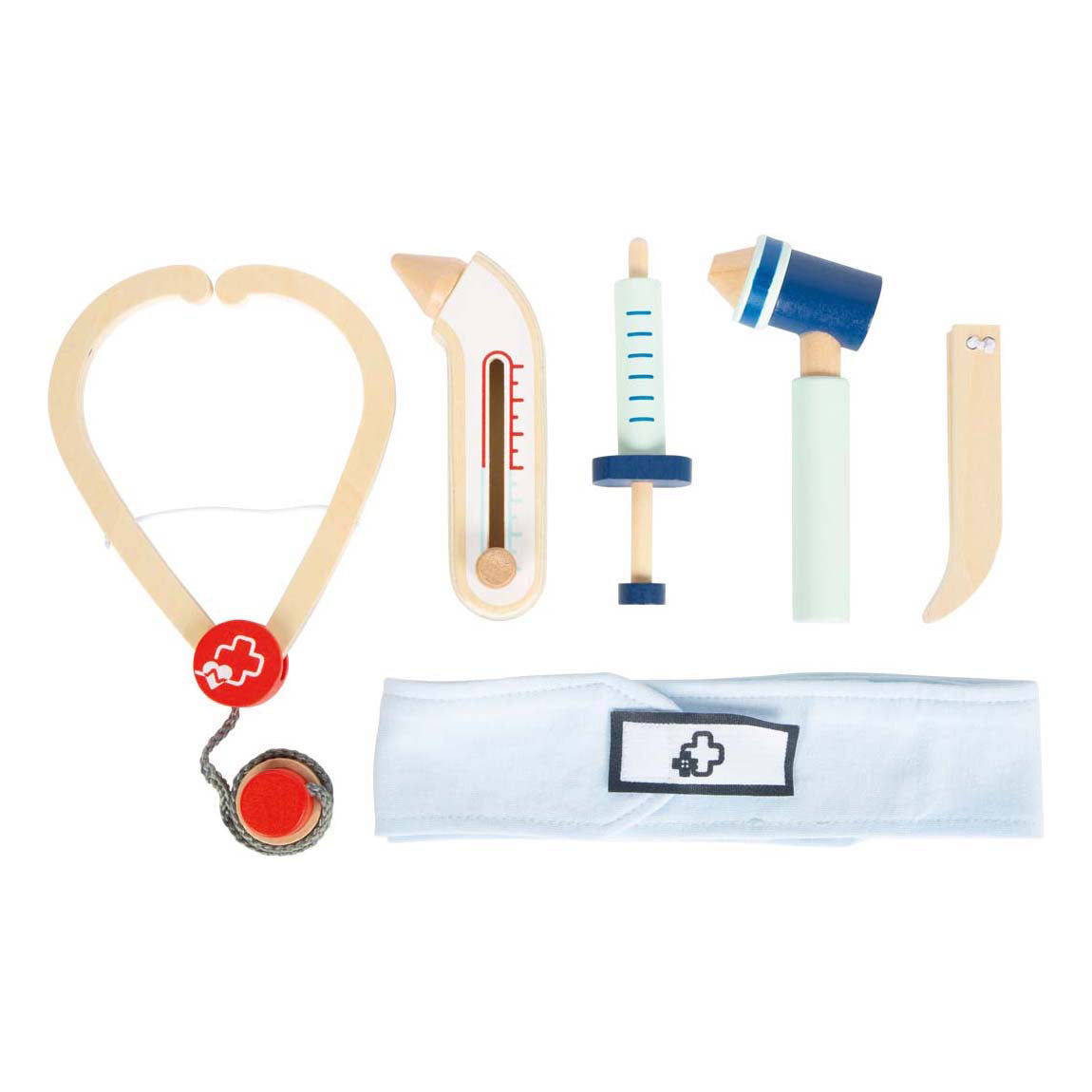 Small foot - doctor play set, 6 pieces.