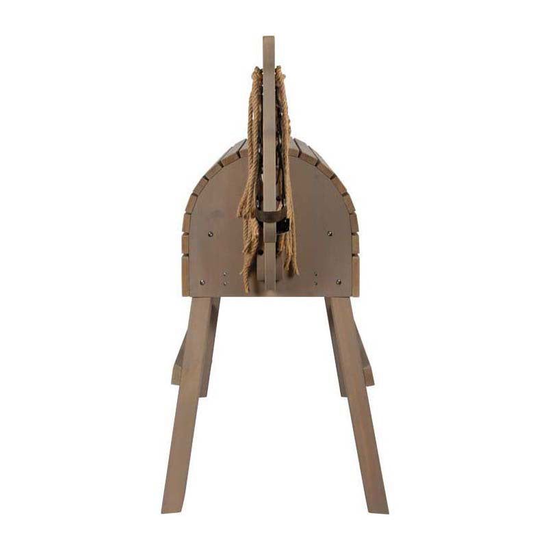 Small foot - houten paard grijs