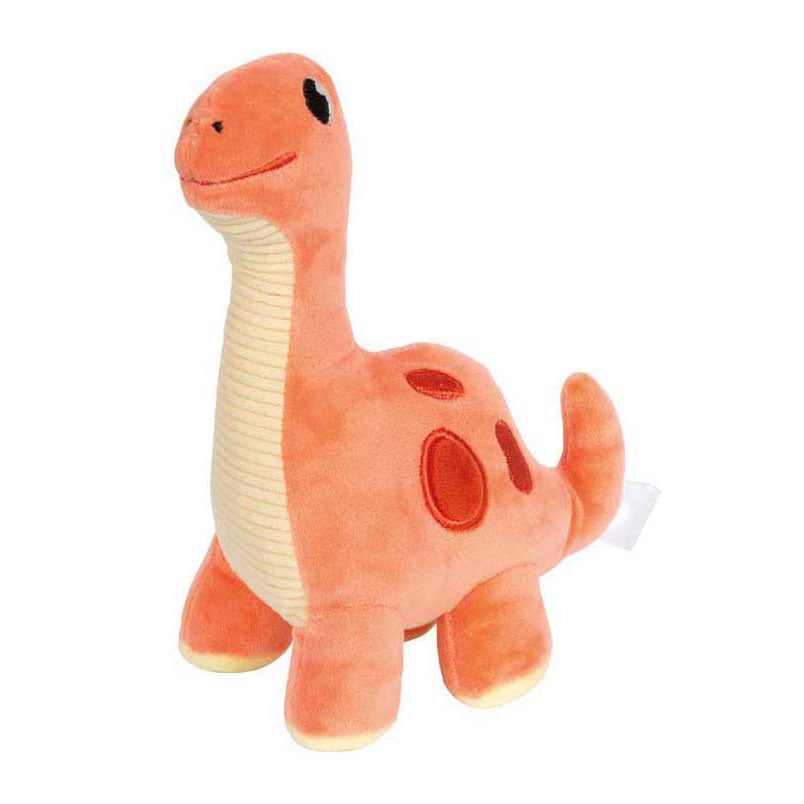 Small foot - pluche dinosaurus rood