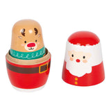 Small foot - Christmas matryoshka dolls