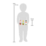 Small foot - kerst- en winter stapeltoren, 9 stuks