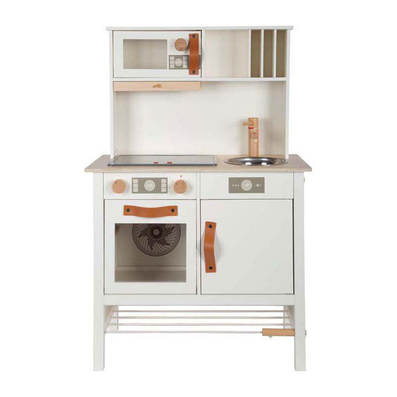 Klenge Fouss - hëlzent Spill Kichen lecker wäiss