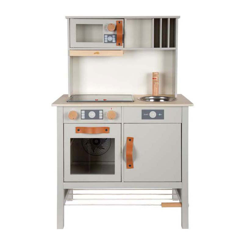Pieno piccolo - Speelkeuken in legno grigio gustoso